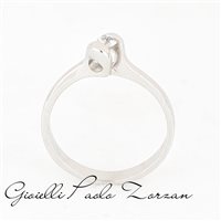 Ring Zorzan Gioielli Woman in White Gold Diamante 0.08 Ct ANPZ2527 - ANPZ2527